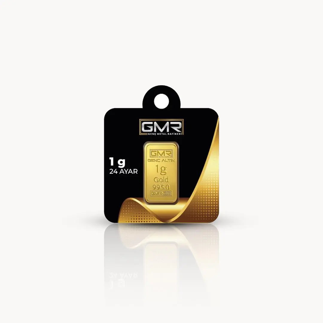 1 Gram 24 Ayar Külçe Altın