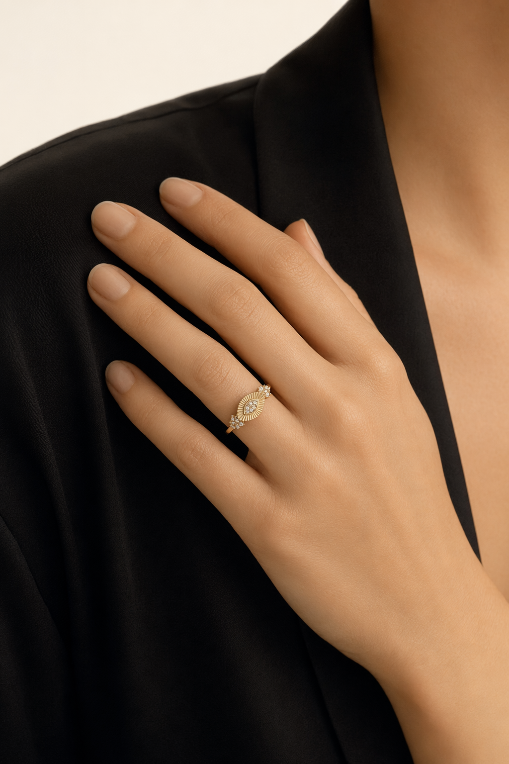 14 Ayar Altın Yüzük - Model 22